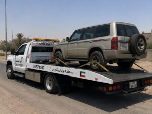 ونش سطحة الكويت 24 ساعة - خدمة سحب ونقل السيارات